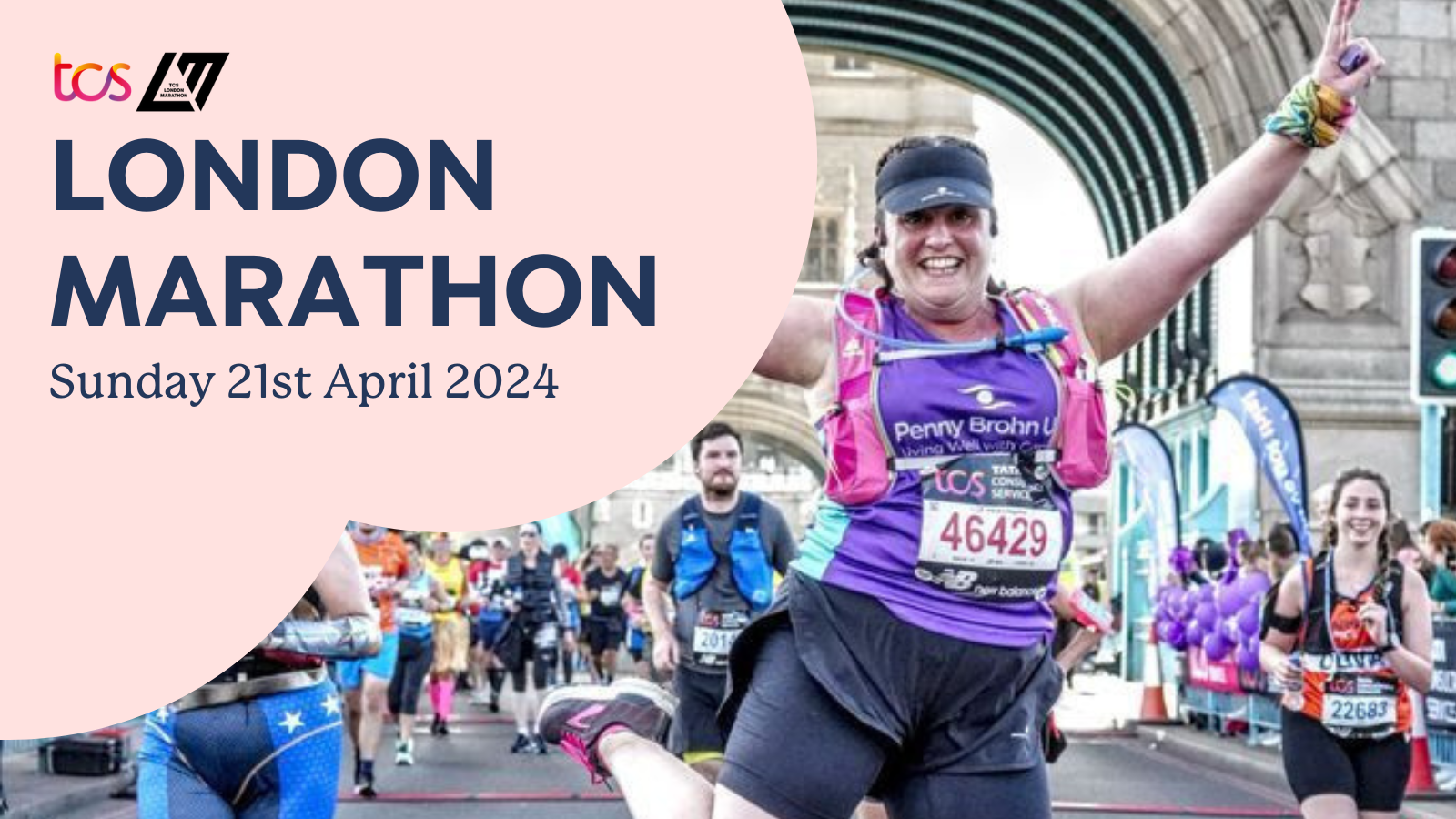 TCS London Marathon 2024 Penny Brohn UK