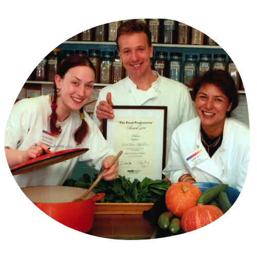Photo of chefs at the Penny Brohn Cancer Care Centre.